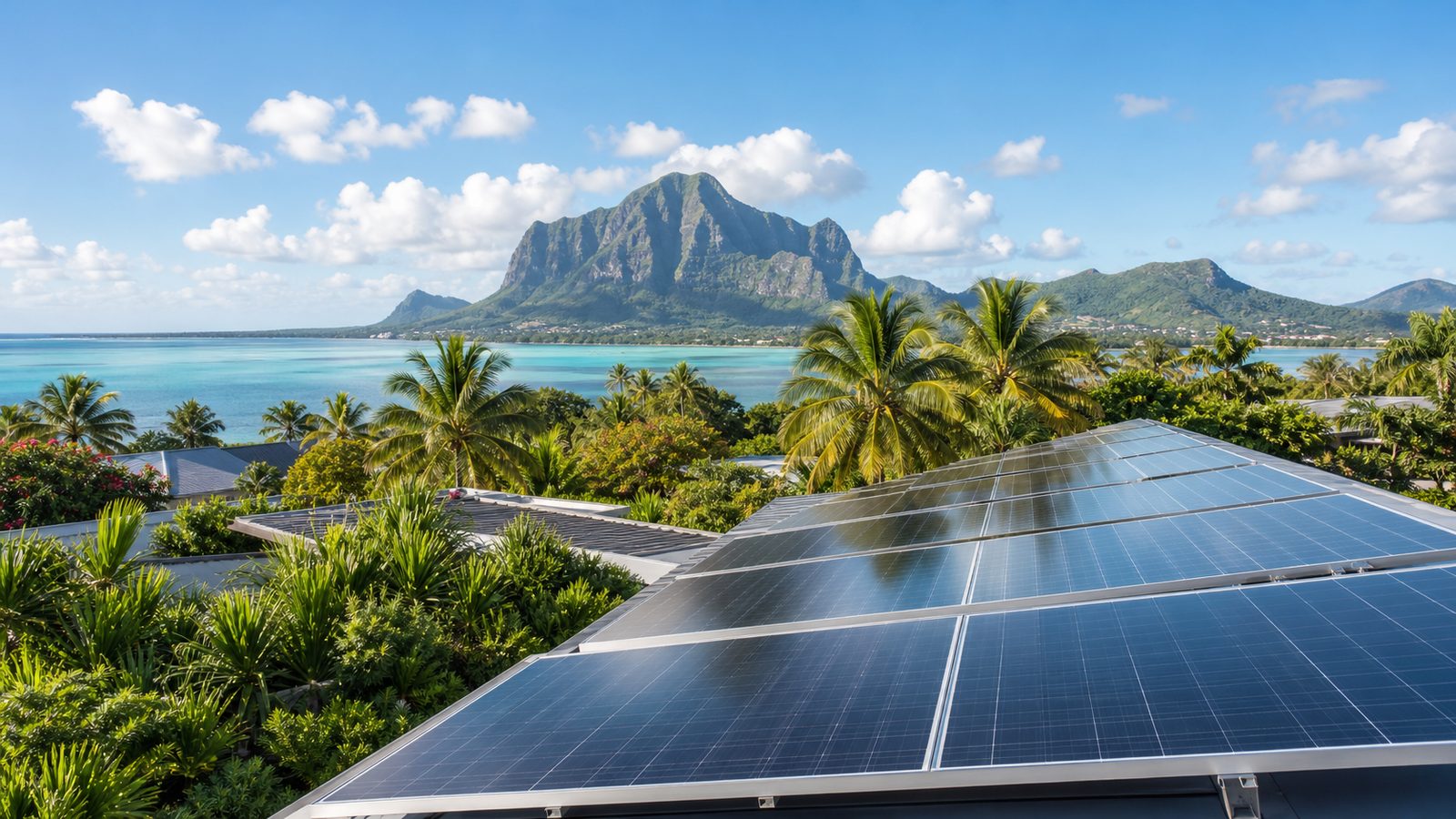 Island solar energy